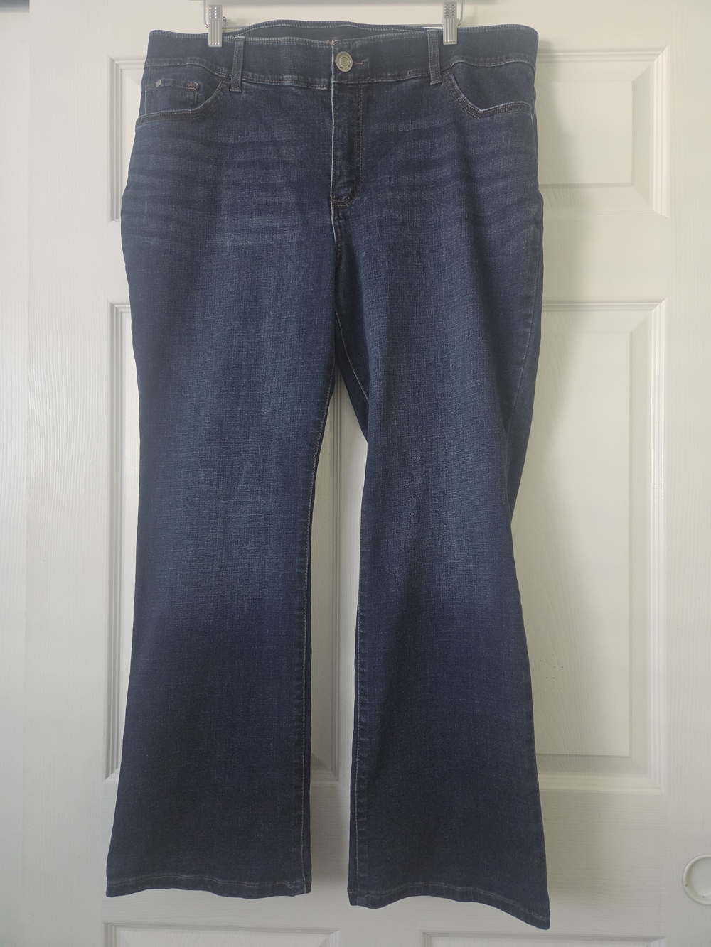 Lee Women's Dark Blue Boot Cut Jeans 18